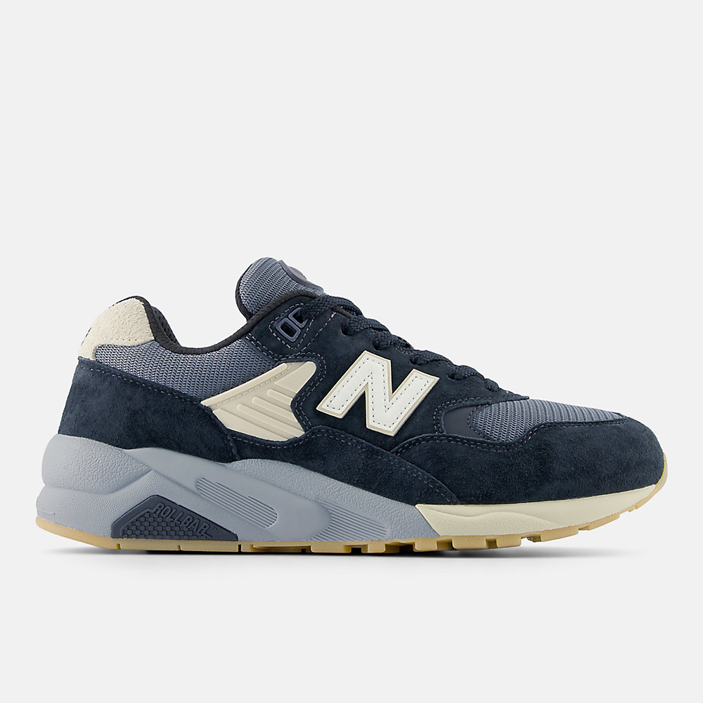 New Balance 580 Shoes Phantom with Sandstone and Black